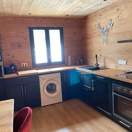 Chalet Au Pieds Des Pistes Le Cambre Aze Bolquere Exterior photo